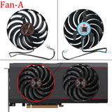 For SAPPHIRE PULSE AMD Radeon RX 6700 95MM FDC10U12D9-C 4Pin Graphics Card Replacement Fan
