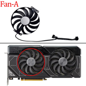 For ASUS RTX 4070 12GB DUAL OC  95MM Graphics Card Replacement Fan