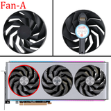 95MM FD10015M12D RX7900XTX Video Card Fan For Sapphire NITRO+ AMD RadeonTM RX 7900 XTX Vapor-X 24GB Graphics Card Cooling Fan