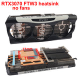 Original GPU Heat Sink For EVGA RTX 3070 FTW3 ULTRA GAMING Graphics Card Heatsink Cooling Fan