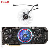 95mm FDC10U12S9-C 85mm FDC10H12S9-C RX6800 GPU Fan for ASRock AMD Radeon RX 6800 XT Taichi X Graphics Card Replacement Fan