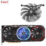 95mm FDC10U12S9-C 85mm FDC10H12S9-C RX6800 GPU Fan for ASRock AMD Radeon RX 6800 XT Taichi X Graphics Card Replacement Fan