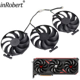 For Powercolor RX 7900 GRE 7900XT 7900XTX Red Devil T129215BU Graphics Card Replacement Fan