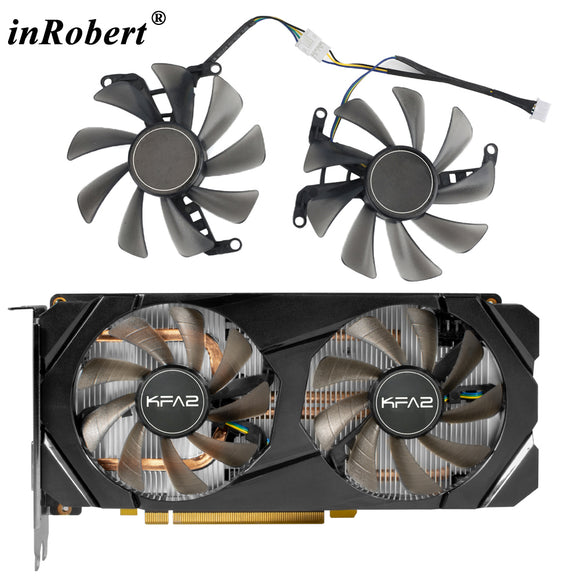 DIY 85MM RTX2060 GTX1660 GPU Cooling Fan For KFA2 RTX 2060 GTX 1660 Ti 1-Click OC Graphics Card Fan