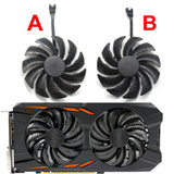 88mm T129215SU/PLD09210S12HH P106 Graphics Card Cooling Fan for Gigabyte GTX 1050 Ti RX 480 470 570 580 GTX 1060 G1 Gaming Cooler