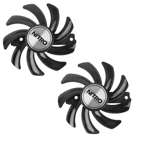 85mm FDC10H12S9-C DC12V 0.35A Cooler Fan Replace for Sapphire NITRO RX460 4G RX 460 Video Card Fans