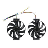 Graphics Card Cooling Fan Replacement For ASUS Dual GTX 1650 1660 Super Mini, RTX 2060 2070 3060 Ti Dual Mini