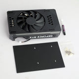 DIY ITX 18cm Heatsink For Palit RTX 3060 Ti Graphics Card with Backplate