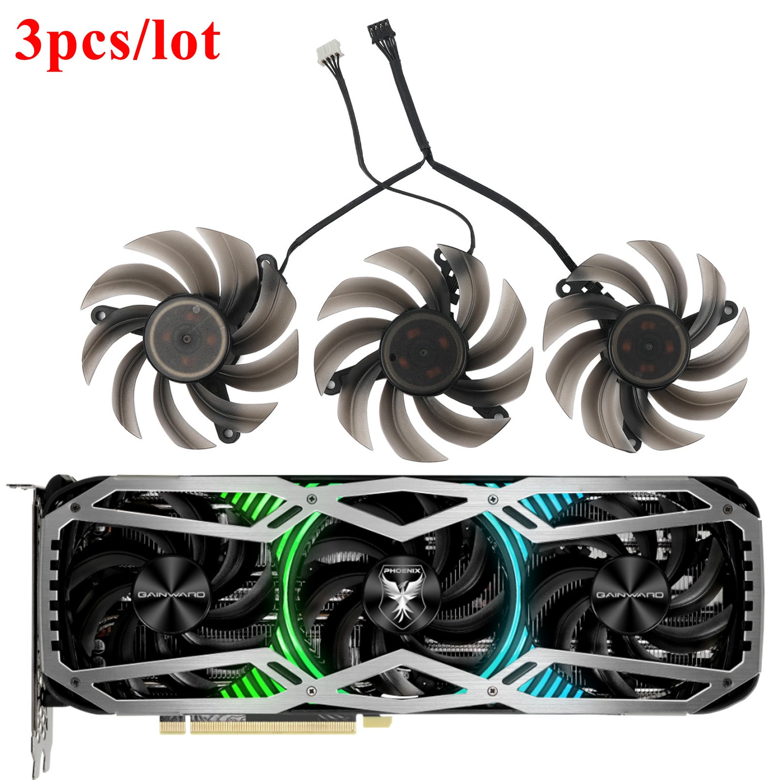 82MM FD8015U12D 12V 0.5A GPU Cooling Fan For Gainward RTX 3060 Ti