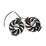 GTX 1660 Ti DUAL EVO Graphics Card Fan For ASUS Dual RTX 2060 SUPER 2070 EVO Video Card Cooling Fan