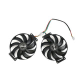 GTX 1660 Ti DUAL EVO Graphics Card Fan For ASUS Dual RTX 2060 SUPER 2070 EVO Video Card Cooling Fan