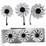 87mm PLA09215S12H 12V 0.55A RTX3080 3090 Graphics Fan For GIGABYTE RTX 3070 3080 Ti RTX 3090 Vision OC 3X Video Card Fan