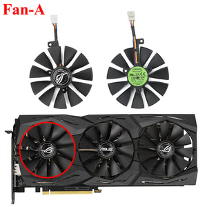 inRobert 87mm T129215SH  for ASUS ROG-STRIX-RTX 2060 2070-O8G-GAMING RTX2060 RTX 2070 Graphics Video Card cooling fan