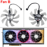 Fan Replacement For Palit RTX 3090 Ti 4070 Ti GameRock Classic Video Card Cooling Fan