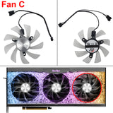 Fan Replacement For Palit RTX 3090 Ti 4070 Ti GameRock Classic Video Card Cooling Fan