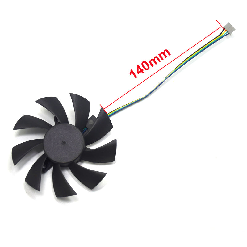 1650 Graphics Card InRobert 85mm Dual Bearing Fan For Zotac GTX