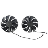 87mm PLA09215S12H 12V 0.55A Graphics Card Fan Replacement For EVGA RTX 2060 2070 2080 XC Black Gaming GPU