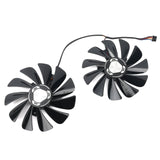 95mm RX 5600XT RX 5700XT GPU Fan Replacement For XFX RX 5600 5700 XT Graphics Card Cooling Fan FDC10U12S9-C
