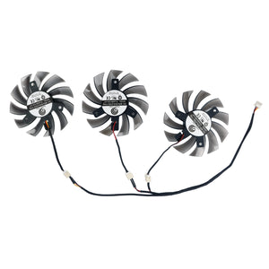 75mm PLD08010S12H T128010SM 2Pin 3Pin Video Card Cooling Fan Replacement For Gigabyte R9 270X 280X 290X Graphics Card Fan