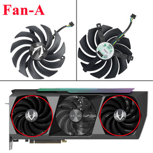 100mm GAA8S2U 12V 0.45A RTX3090 GPU Fan For Zotac GAMING RTX 3090 AMP Extreme Holo Graphics Card Cooling Cooler