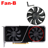Original Fan Replacement For NVIDIA RTX 3070 Graphics Card DAPC0815B2UP004