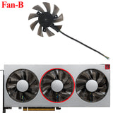 75mm FD8015H12S VII Graphics Card Fan Replacement for AMD Radeon VII GPU Cooling Fa