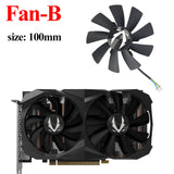 inRobert Video Card Fan Replacement Cooler for Zotac Gaming RTX 2060 Graphics Card ZT-T20600K-10M