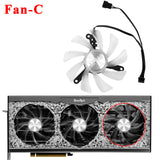 90mm TH9215B2H Graphics Card Fan Replacement For Palit RTX 3070 Ti 3080 3090 Ti GameRock GPU