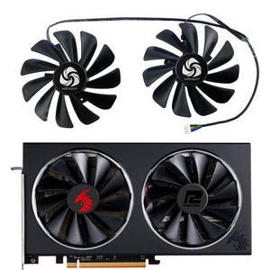 95MM CF1010U12S RX5700 RX5600 GPU Fan For PowerColor Red Dragon RX 5700 5600 XT Graphics Card Cooling Fa