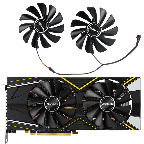 95MM FDC10U12S9-C Graphics Card Cooling Fan for ASRock RX 5700 XT Challenger Video Card