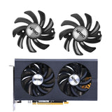 85mm FDC10H12S9-C DC12V 0.35A Cooler Fan Replace for Sapphire NITRO RX460 4G RX 460 Video Card Fans