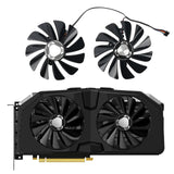 95mm RX 5600XT RX 5700XT GPU Fan Replacement For XFX RX 5600 5700 XT Graphics Card Cooling Fan FDC10U12S9-C