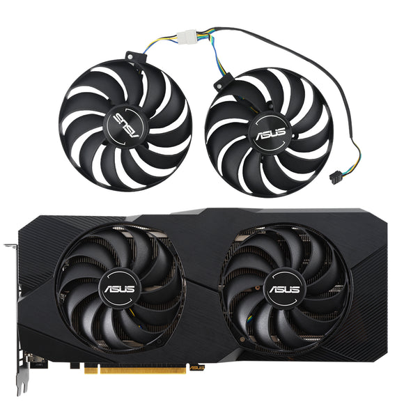 95MM T129215SU RX5600 RX5700 Graphics Card Fan for ASUS RX 5600 5700 XT DUAL EVO Video Card