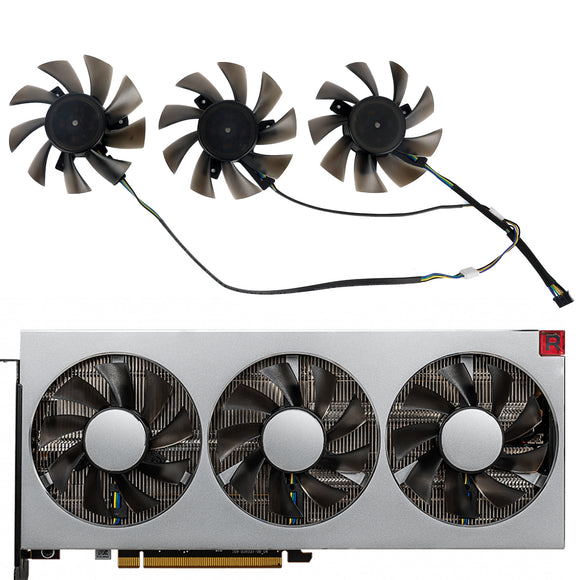 75mm FD8015H12S VII Graphics Card Fan Replacement for AMD Radeon VII GPU Cooling Fa
