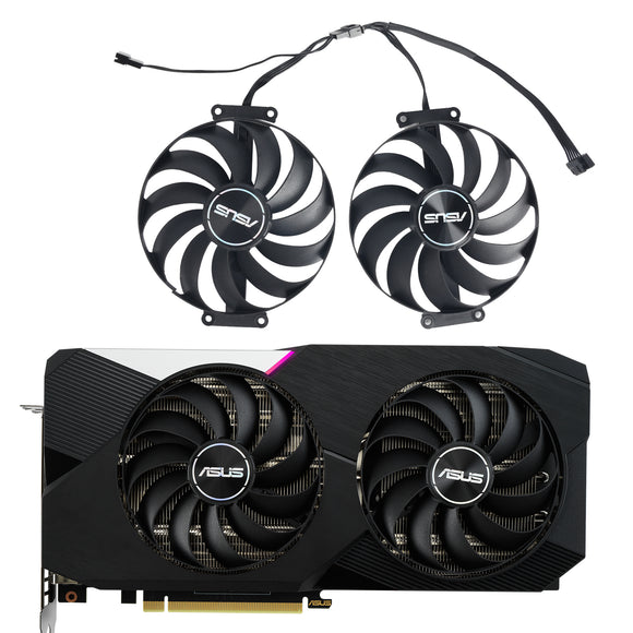 95mm 7pin RTX3060 Ti RTX3070 Graphics Card Fan For ASUS Dual RTX 3060 Ti 3070 GPU Cooling Fan