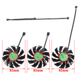 82MM T128015SU Graphics Card Fans For Gigabyte RTX 3070 GAMING GV-N3070GAMING OC-8GD Video Card Fan