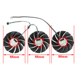 88mm GA92S2U RTX3070 RTX3080 Graphics Card Fan for Zotac RTX 3070 3080 Ti 3090 AMP Holo GPU Cooler Replacement