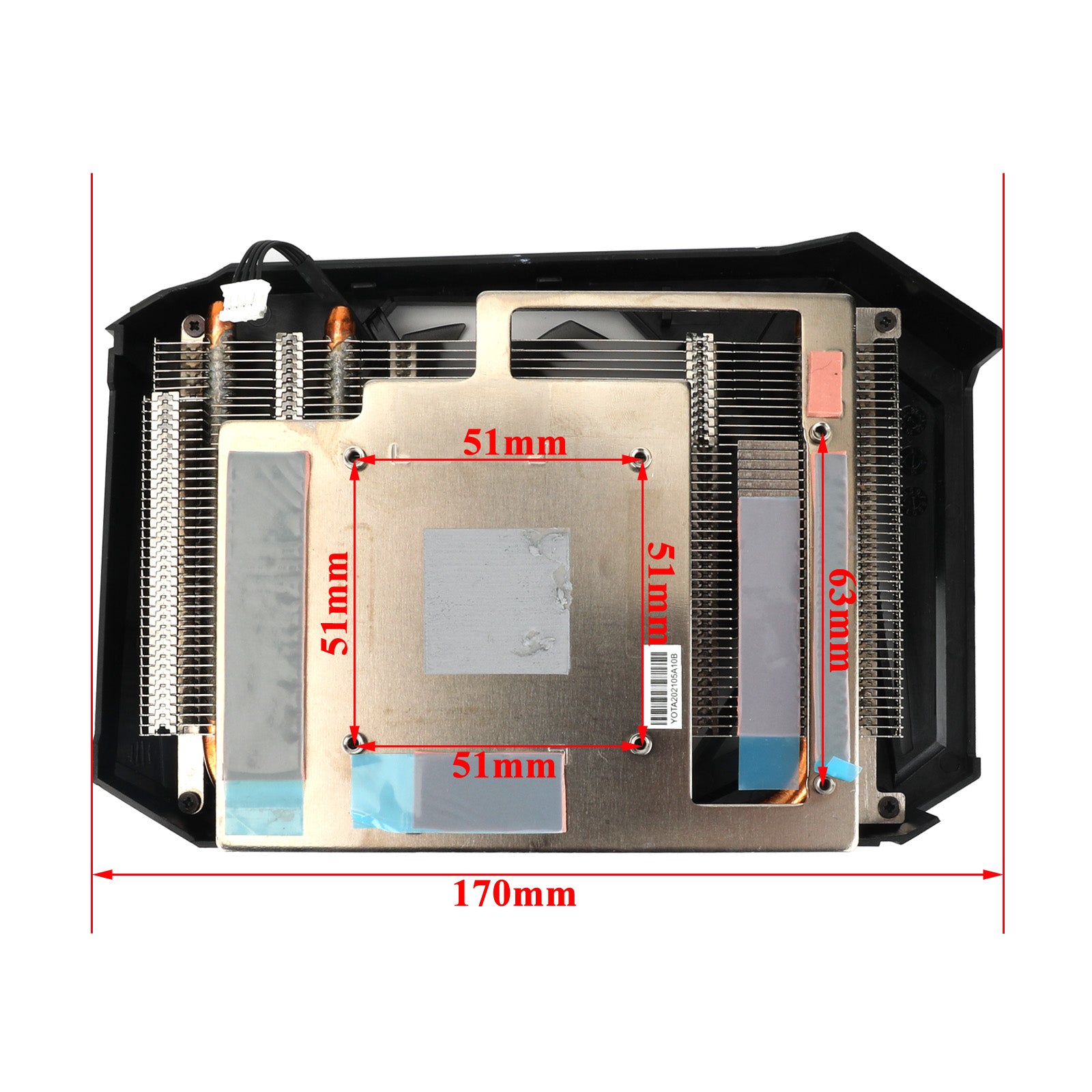 85MM GAA8S2H GPU Cooler Fan Replacement For Gainward PNY RTX 2060