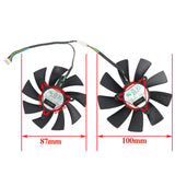 inRobert Video Card Fan Replacement Cooler for Zotac Gaming RTX 2060 Graphics Card ZT-T20600K-10M