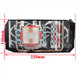 Brand New Heatsink For Gigabyte RX 5600 XT WINDFORCE Graphics Card With Fan and backplate